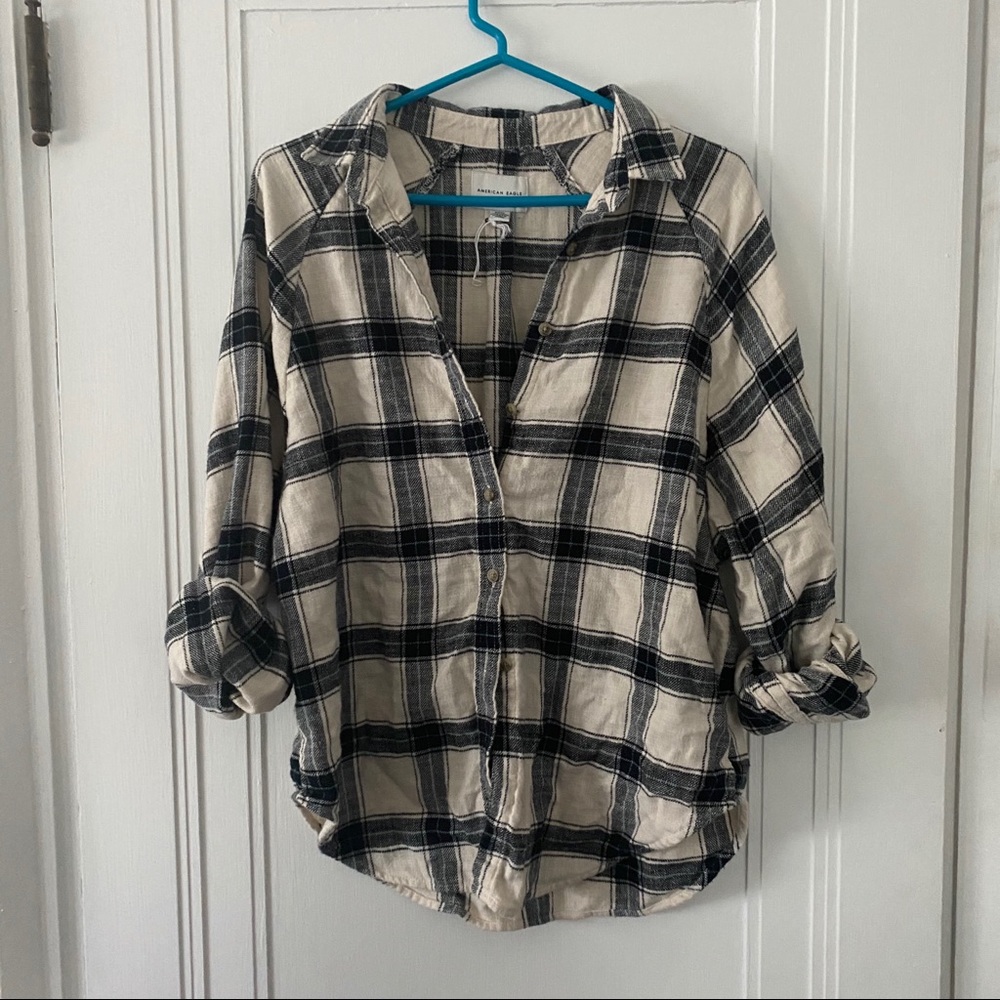 Flannel black and white